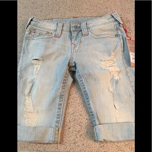 True Religion Knee Length Shorts